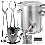 Nelyrho 6KG Propane Melting Furnace Kit – Metal Casting Machine for Gold, Silver, Copper, Jewelry Making & Refining