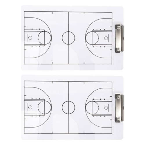 Tableau de basket-ball léger en PVC MERRYHAPY lot de 2 pour stratégie