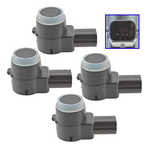 AM Autoparts Backup Park Assist Sensor Rear SET of 4 Compatible with Multiple Vehicles