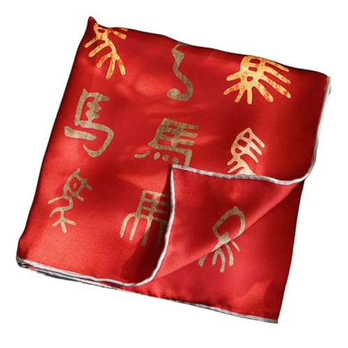 Carré de soie HangErFeng écharpe femme double face roulottée main 83 cm cadeau d'exception 1529