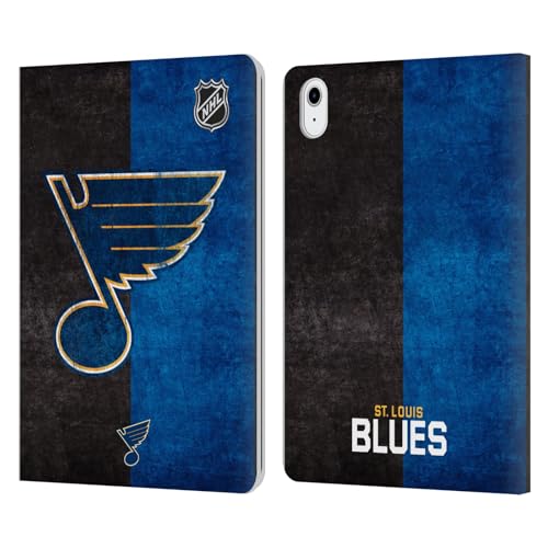 Étui portefeuille iPad Air 11 St Louis Blues NHL en cuir Head Case Designs