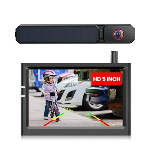 AUTO-VOX Solar Wireless Reversing Camera Kit, 3 Mins Easy Install...