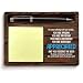 Office Sticky Note Holder Appreciation Gifts for Coworkers Employees Teammate You are Appreciated Self-Stick Note Pad Holders Office Cubicle Decor