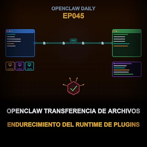 Episodio 45: OpenClaw Transferencia de Archivos, Endurecimiento del Runtime de Plugins, Flujos de Trabajo de Objetivos Codex y Seguridad de Egreso del Agente