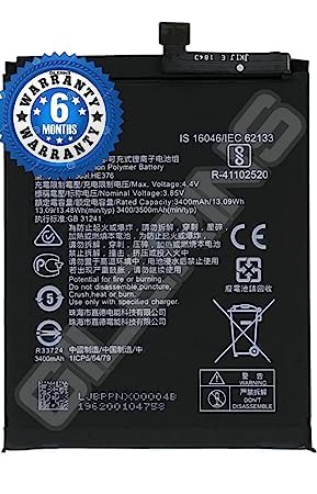 Image of Original HE376 Battery for Nokia 3.1 Plus TA-1131 TA-1119 /8.1 TA-1119 TA-1128 Battery with 6 Month Warranty*****(G36)