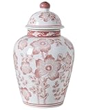 Vase décoratif et pratique avec couvercle.