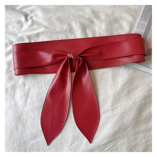 Women Wide Bow Belt Wide Belt Embellished Waist Wrap Coat Dress decoration Apparel Accessories for decoration3