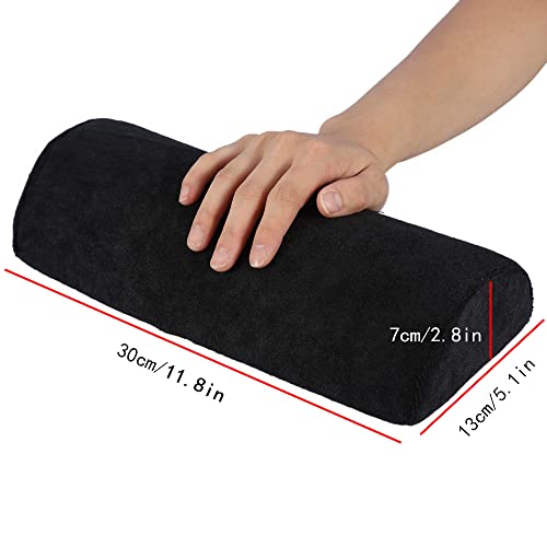 Watris Veiyi Soft Sponge Manicure Nail Hand Rest Cushion, Nail Art Table Holder Pad, Arm Rest Pillow For Ladies Girls Manicure, Detachable Washable Nail Salon Accessories Tools #TOP1