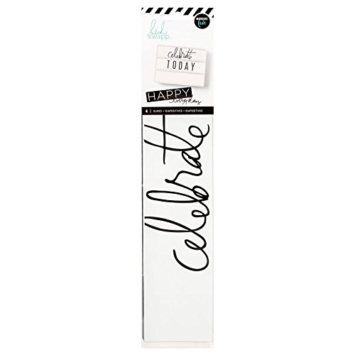Heidi Swapp 312900 Word Strip Lightbox-Party (4 Piece)