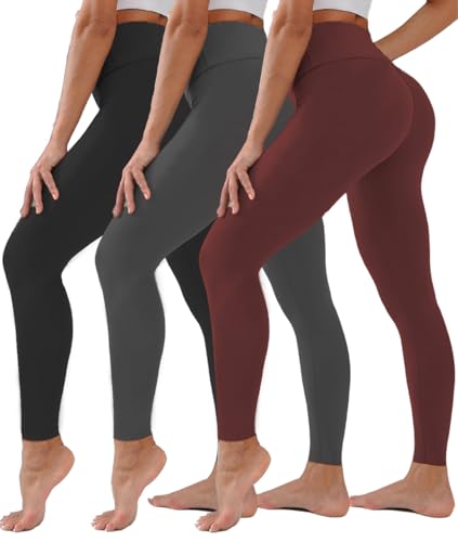 La mejor comparación de Ropa de Ejercicio y fitness para Mujer para comprar hoy. 45 VIOPY Leggings Licras Deportivos Mujer 3 Piezas - Pantalones Yoga Push Up con Control de Glúteos para Pilates, Gimnasio o Uso Diario(Colores Mezclados, G)