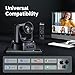 TONGVEO Wireless Conference Room Webcam, Church Live Streaming 10X USB 1080P 60fps PTZ Camera for Worship Services Online Conference, Works with Zoom, Skype OBS