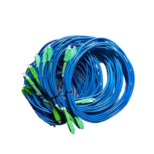 Cordon fibre optique monomode G652D SC-SC pour stopper les pertes de débit internet FTTH