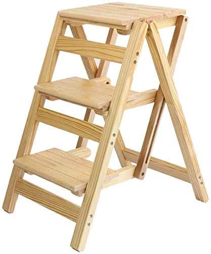 Taburete de escalera plegable multifunción para solucionar la falta de espacio 2