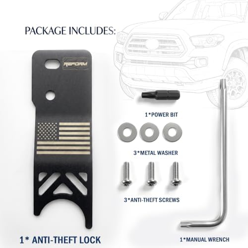 Reform Design Flag-Inspired Tailgate Lock for Toyota Tacoma 2016-2023 — view 5
