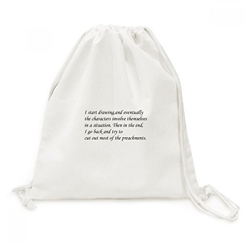 Drawstring backpack voyage sacs en toile pour vos sorties et loisirs