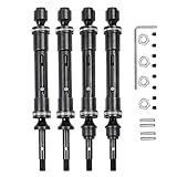 Front & Rear Drive Shaft 115-139mm for RC Traxxas Slash 4X4 Rustler VXL Stampede