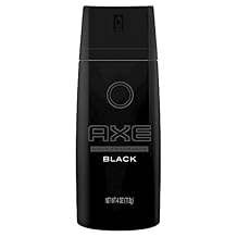 AXE Black Body Spray for Men 4 OZ