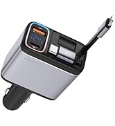 Amazon.co.jp: 車 充電器シガーソケット USB【2024新版】147W巻き取り