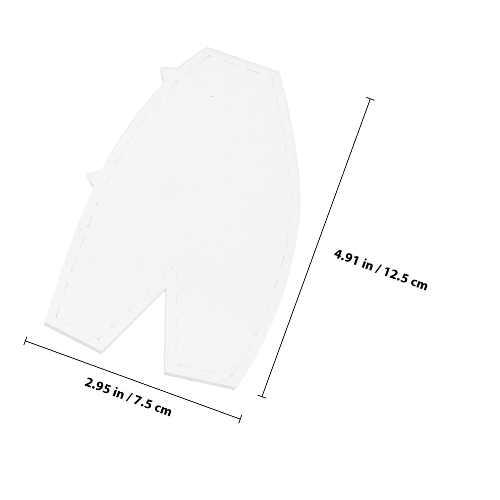 VILLCASE 3 Set Di Righelli Da Cucito in Acrilico Con Orsetto in Memoria Modelli Per Quilting Modelli Per Ragazzi E Ragazze 10 Pezzi * 3