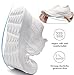 VLHGCG Running Shoes for Women Tennis Fashion Sneakers Non Slip Work Lightweight Memory Foam Athletic Breathable Outdoor Travel Walking Shoes Size 8.5 Slip Ins Trainning White 40