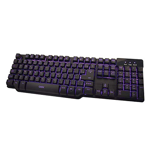 Teclado Destroyer Multimídia Sensação Tátil LED TC299 Oex