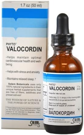 Salem Botanical Tincture, Phyto Valocordin, 1.7 Fluid Ounce by Salem Botanical