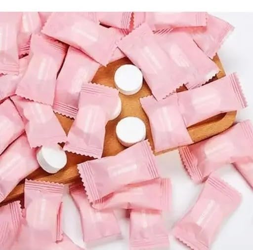 generic SUP Eco Friendly 20Pcs Tissue Tablets for Make up Removal, Travelling,Sport, Beauty, for cleaning Hand Mini Magic compressed tissue Disposable Tissue Tablet [PACK OF 20]-picture-18