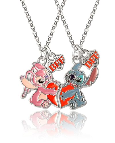 Disney Lilo & Stitch - Juego de 2 collares para mejores amigas
