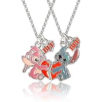 Disney Lilo & Stitch - Juego de 2 collares para mejores amigas