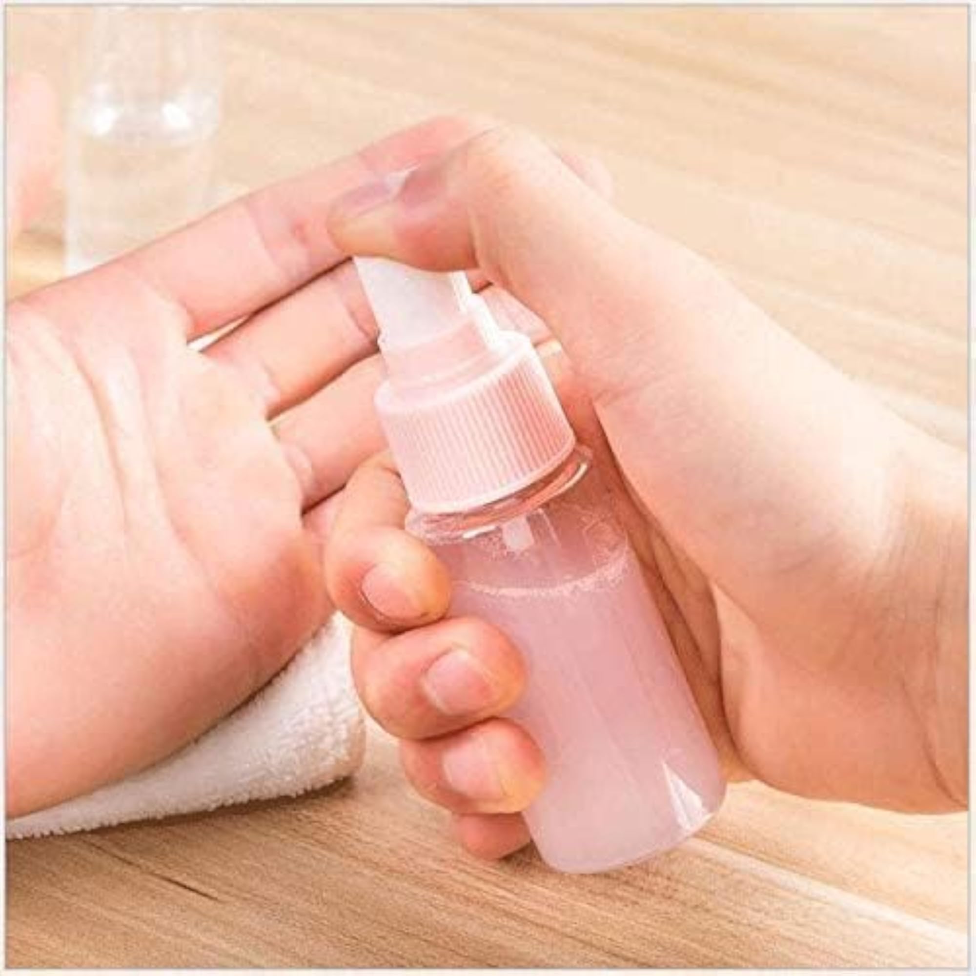 5 Set Travel Bottles for Toiletries, Refillable Containers