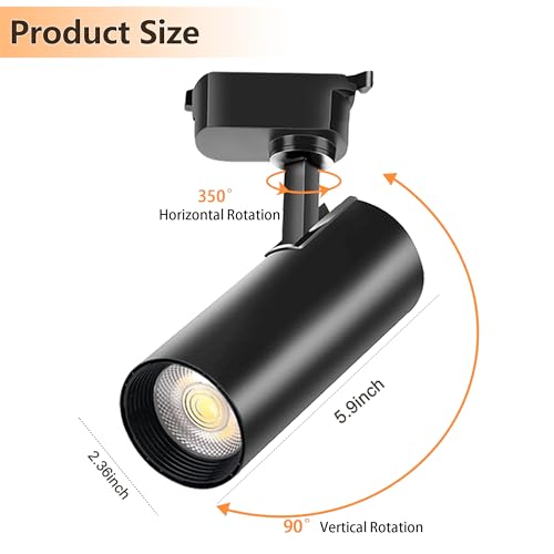 Image of H Type LED Track Lighting Heads Kit, 24 Heads 4000K Natural White
