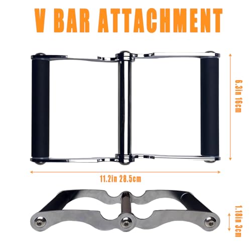 Image of Viking Press Landmine Handle for 2-Inch Barbell, Hack Squat T-Bar Row Attachment Strength Training Accessories, Shoulder Press Landmine Attachment Equipment