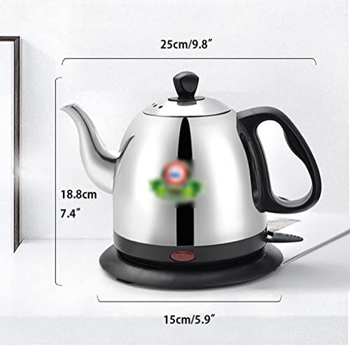 Hervidor eléctrico de acero inoxidable 1L miniatura 2