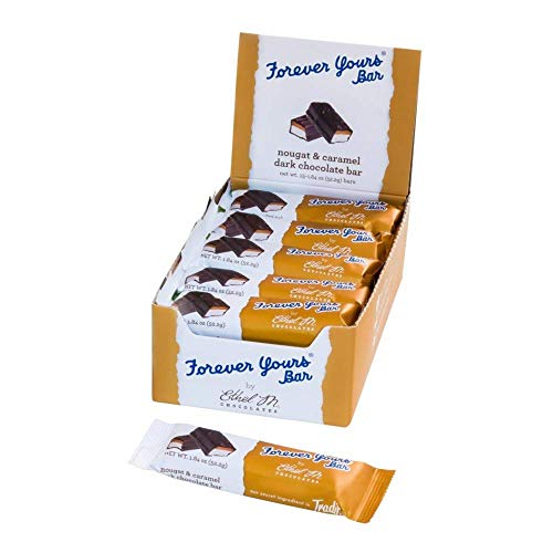 Ethel M. Chocolates Forever Yours Bars Candy Snack Box, 15 Pack Of Candy Bars