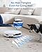 ECOVACS DEEBOT T50 PRO Omni Robot Vacuum and Mop, 3.19” Ultra-Slim, 15,000Pa Suction, ZeroTangle 2.0, TruEdge Edge Cleaning, AIVI 3D Obstacle Avoidance, Auto Mop Wash & Dry, Self-Emptying,White