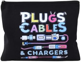 Plugs Cables Cargadores Bolsa de Maquillaje O...