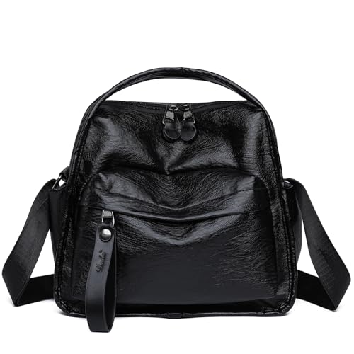 Myhozee Borsa a tracolla da donna, taglia media, grande capacità,