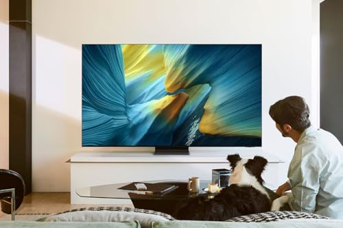 Image of SAMSUNG QN77S95FAFXZA 77 Inch OLED HDR Pro 4K Smart TV with Q-Symphony Pro and 4 Year Amber Protection Plan (2025)