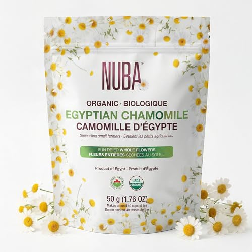 Fleurs de Camomille Égyptienne Bio NUBA 50g
