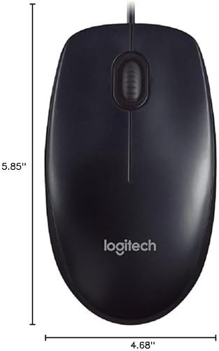 Miniatura 5 de Logitech Ratón con cable USB M90 Negro