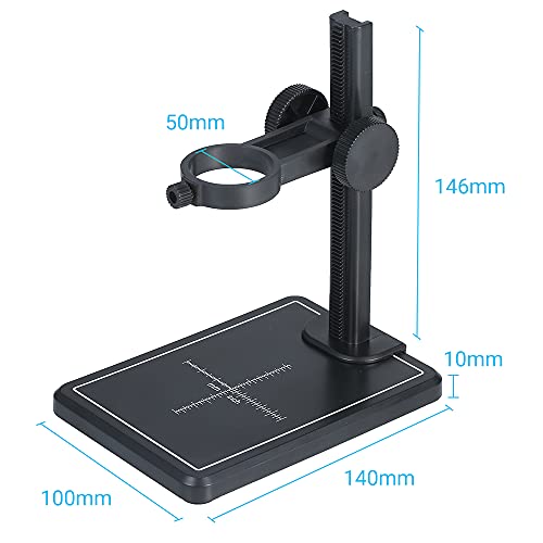 Funien Microscópio digital de 4,3 polegadas, ampliação 1000X, LCD, microscópio, portátil, vídeo, câm