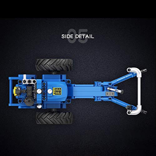 JOYFLY Technik Traktor, Technik Auto Bausteine Bausatz, Spielzeugauto Fahrzeug Kompatibel mit Lego Technic - 248 Teile – Bild 8