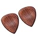 TimbreGear Rosewood Color Guitar Capo REAL ROSEWOOD PICKS INCLUDED (2) Set For Acoustic Guitar, Electric Guitar For Easy Transpose