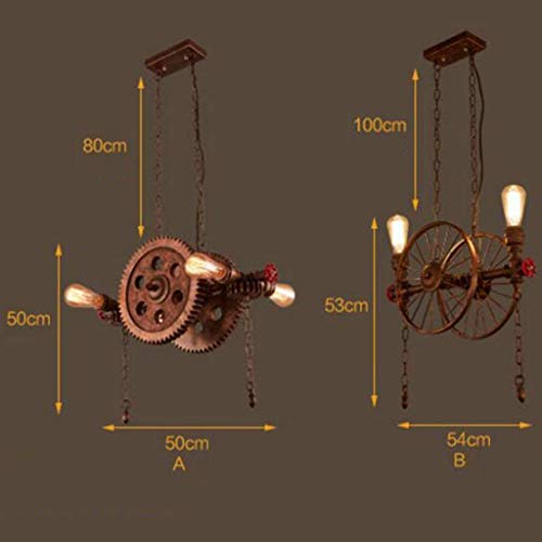 Preisvergleich Produktbild Kronleuchter Loft Persönlichkeit Industrie Wind Kreative Ausrüstung Kronleuchter Punk Maschinen Restaurant Arbeitszimmer Bar Internet Cafe Vintage Kronleuchter