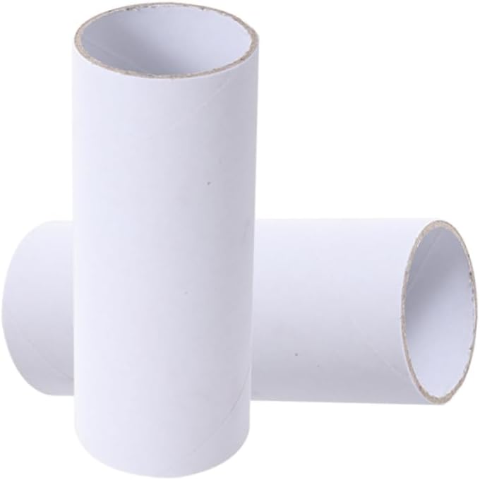 Housoutil 20pcs Kraft Paper Tubes for Art and DIY Projects Cardboard Storage Rolls for Drawings Posters and Crafts for Creative Activities and School Projects