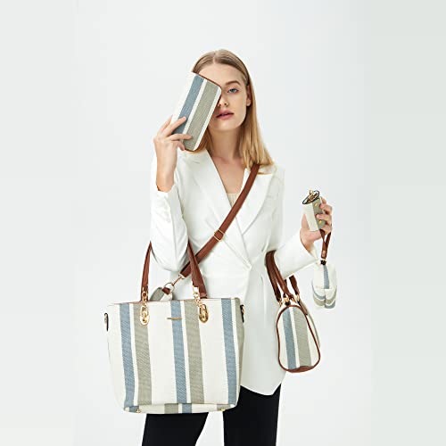Image of 2E-youth Designer Purses and Handbags for Women Satchel Shoulder Bag Tote Top Handle Bag