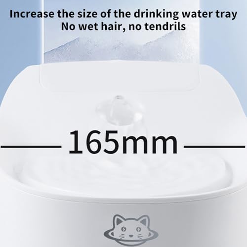 Source d'eau pour chiens et chats, fontaine automatique USB de 2,2L