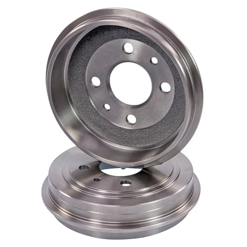 BESTPRICE 2x Bremstrommel Hinterachse Kompatibel mit FIAT BRAVA (182), BRAVO 1 (182), PANDA (169), PUNTO (176, 188), TEMPRA (159), TIPO (160), FORD KA (RU8), LANCIA DEDRA (835), DELTA 2 (836)