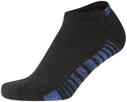 Image of Reebok Womens No Show Socks Moisture Wicking Cushion Low Cut Socks 12 Pack | Stretch Performance Fabric, Cushioned Heel and Toe, Arch Support, Comfort Seam, Shoe Size 4-10
