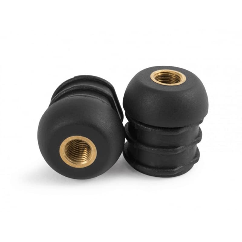 Preston Innovations Inception Threaded Leg End Cap 30mm, Brass Thread, Box Accessory Attachment, Code P0890057.
